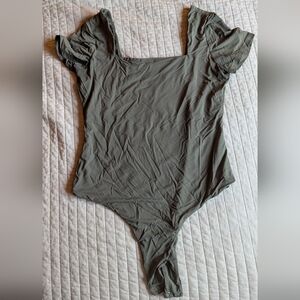 Klassy Network Bramisuit Square Neck 2XL Green